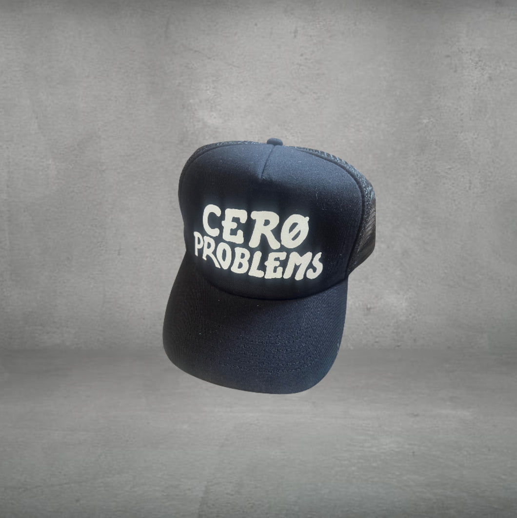 Cero Problems Truckers White Logo